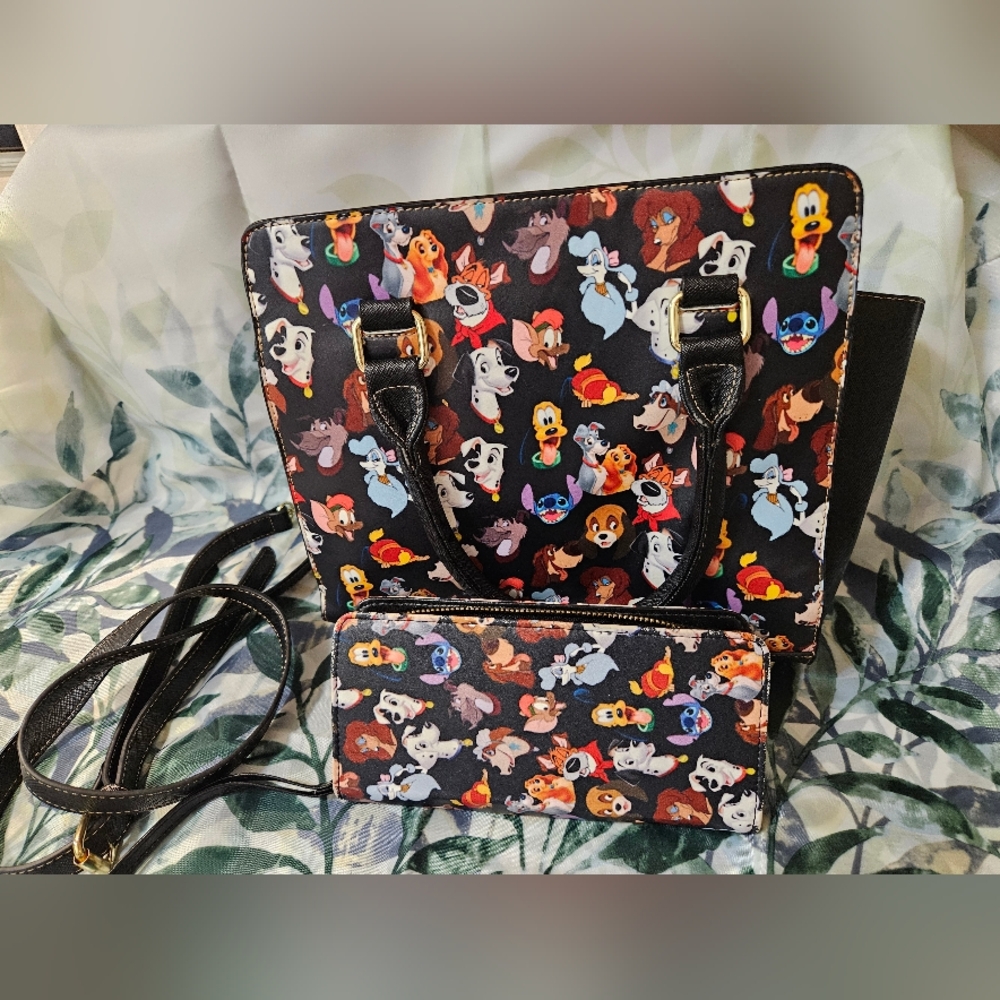 Disney Dogs Purse and Wallet Set